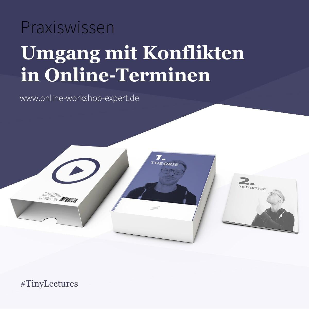 Tiny Lecture: Umgang mit Konflikten in Online-Terminen
